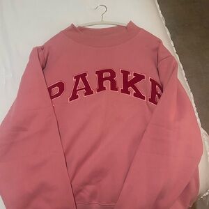 PARKE valentines mockneck